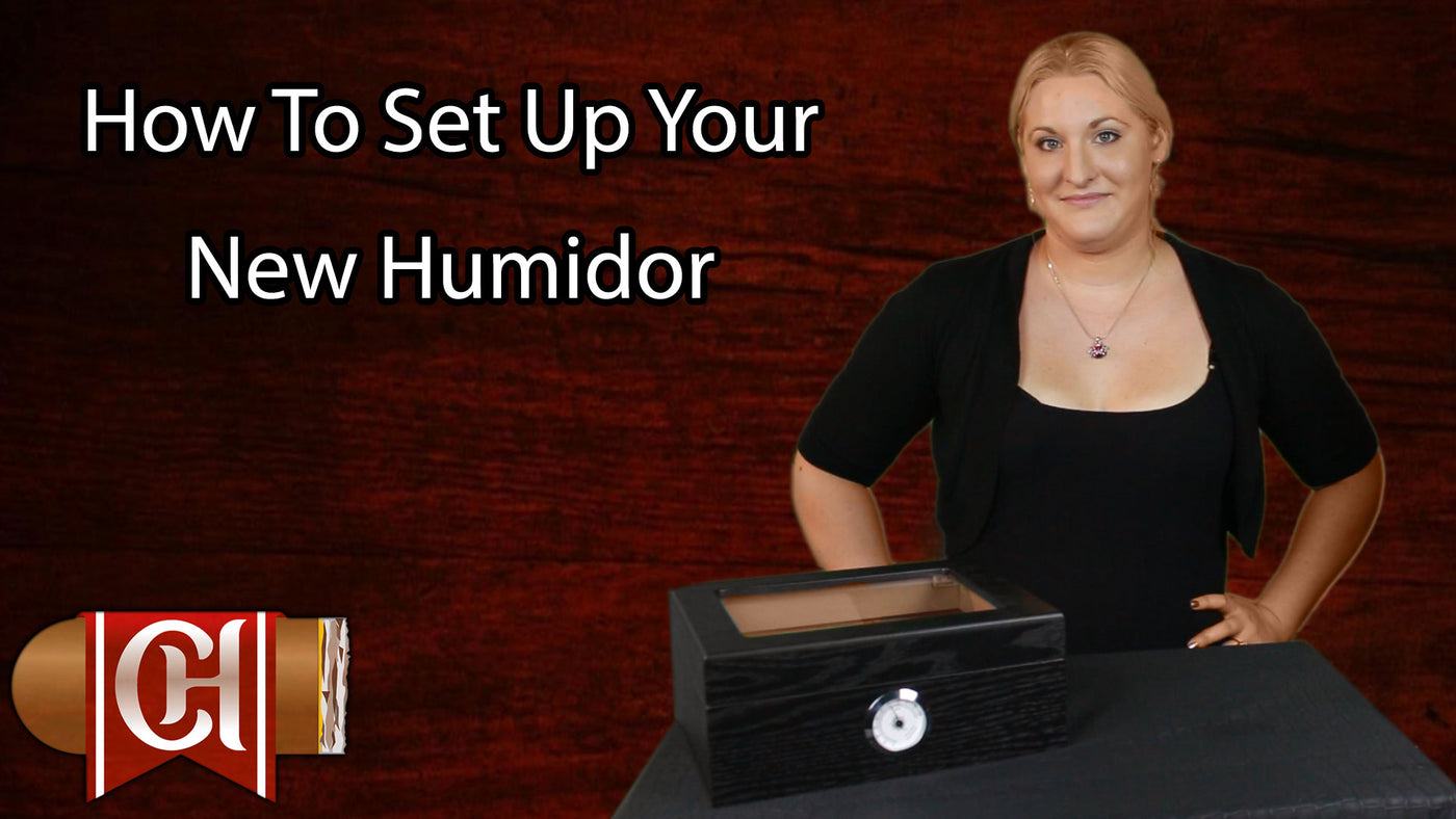[VIDEO] How To Set Up Your New Humidor - CheapHumidors