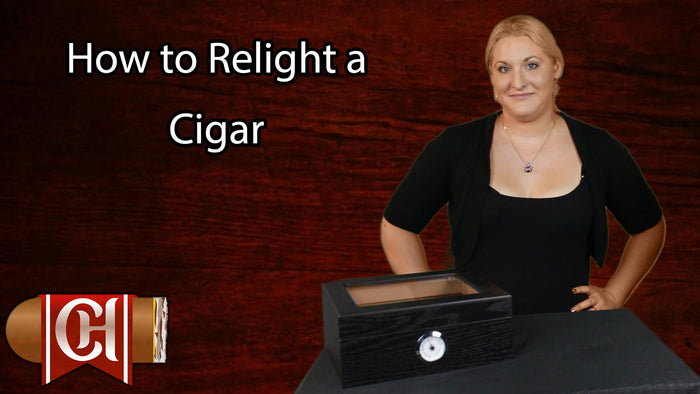 How to Relight a Cigar