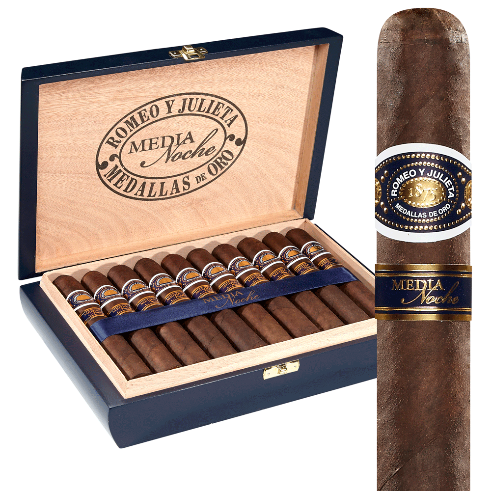Romeo y Julieta Media Noche Double Toro Box of 20