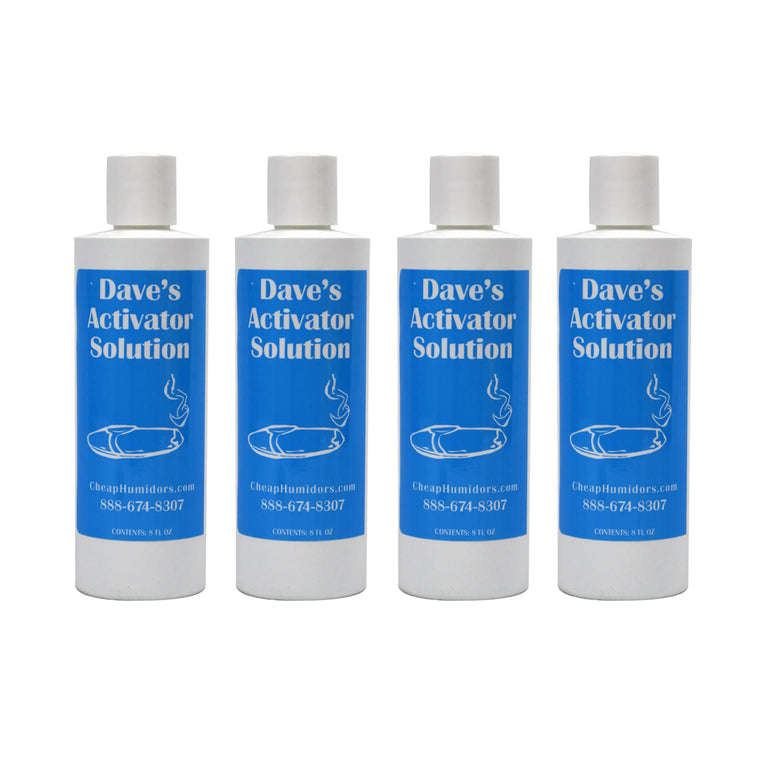 Cigar Humidor Activator Solution BLOWOUT! 4 For $25