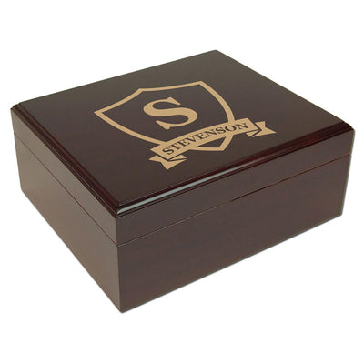 The Winchester Personalized 25 Cigar Humidor