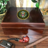 United States Army 25 Cigar Humidor