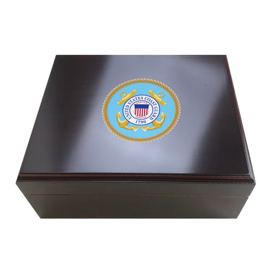 United States Coast Guard 25 Cigar Humidor