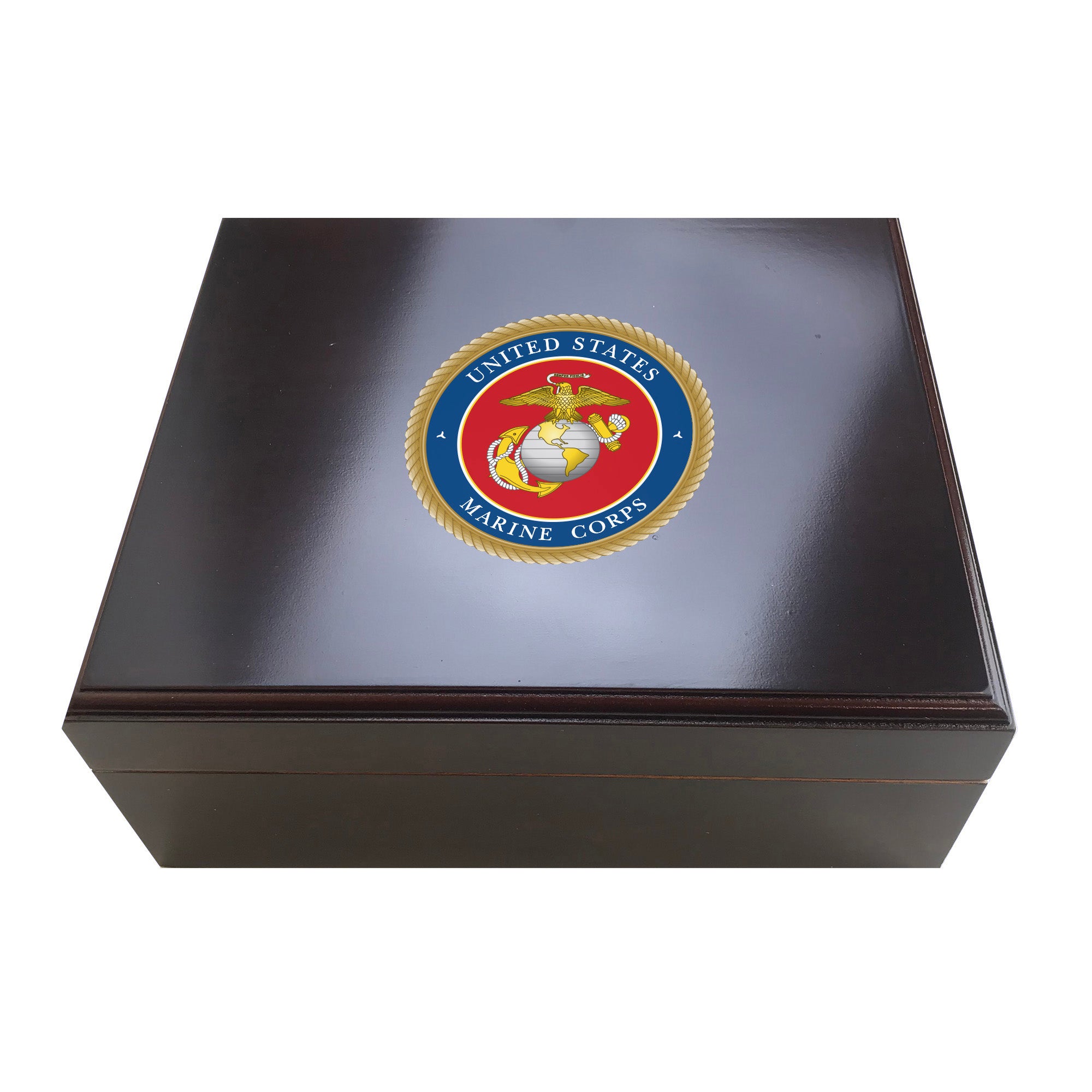 United States Marines 25 Cigar Humidor