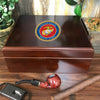 United States Marines 25 Cigar Humidor