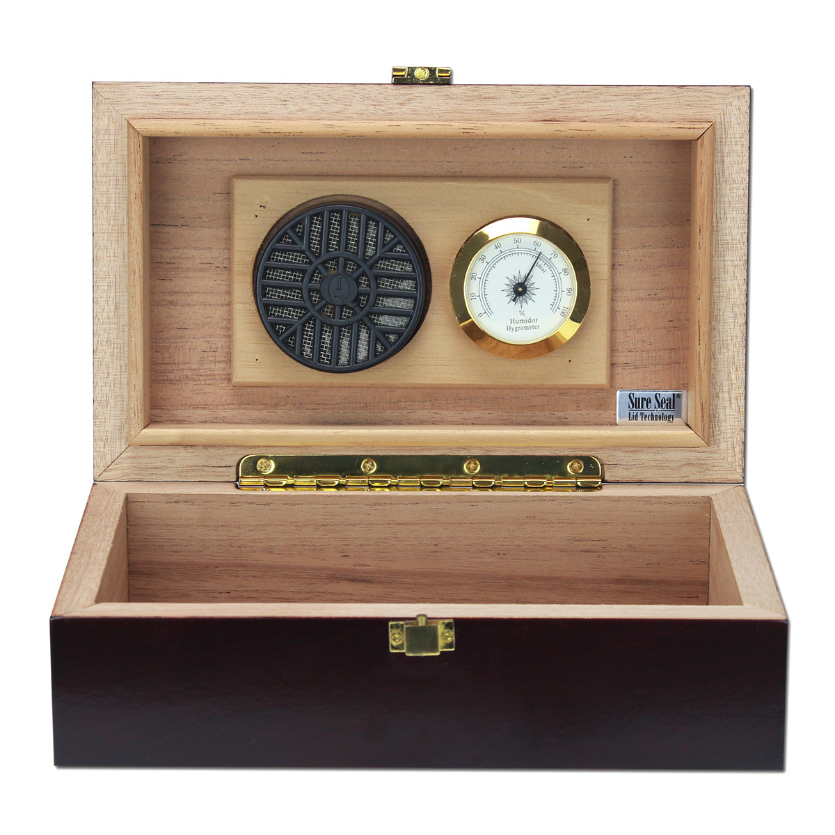 The Traditional Custom Engraved 12 Cigar Humidor