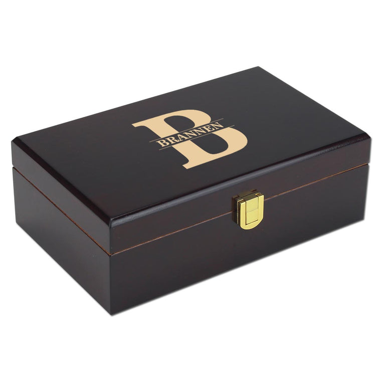 The Classic Custom Engraved 12 Cigar Humidor