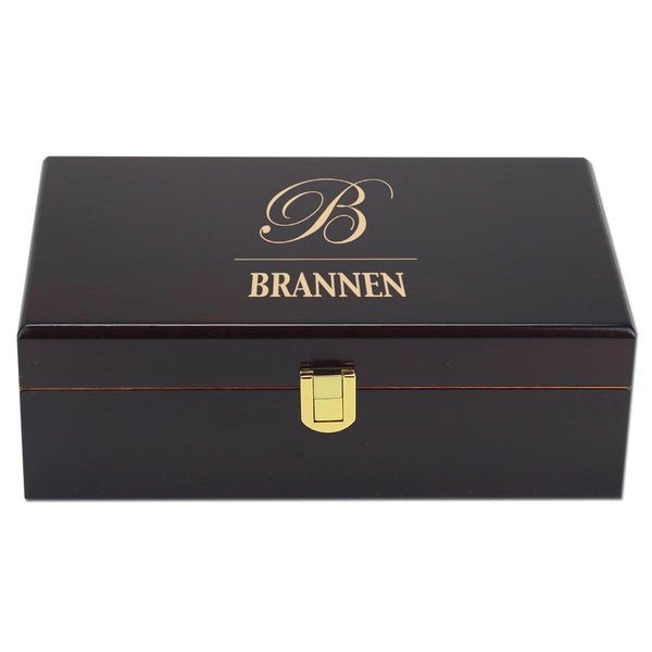 The Traditional Custom Engraved 12 Cigar Humidor - CheapHumidors