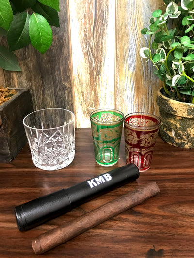 Personalized Single Telescoping Cigar Tube