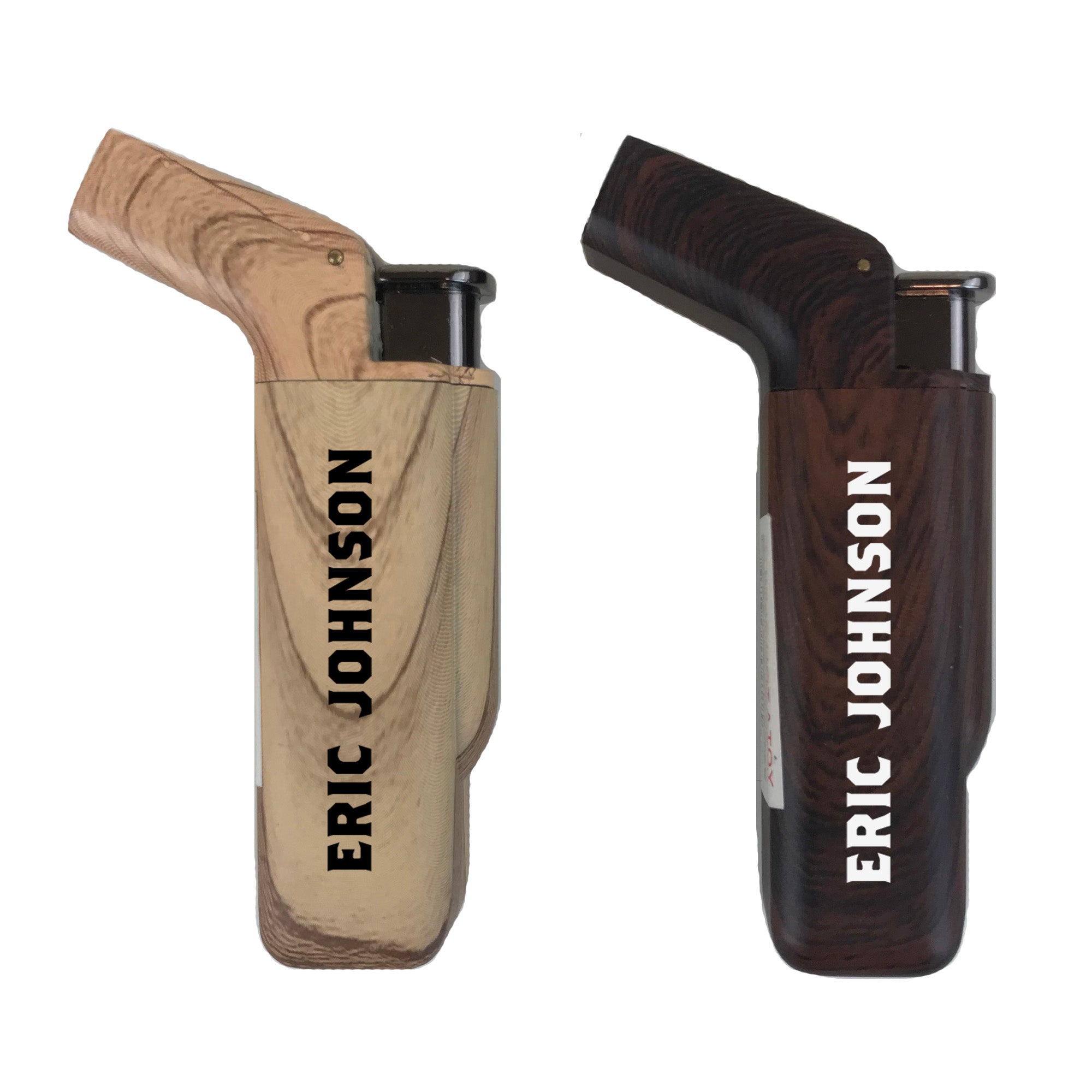 Ever Tech Double Flame Side Torch Lighter with FREE Personalization