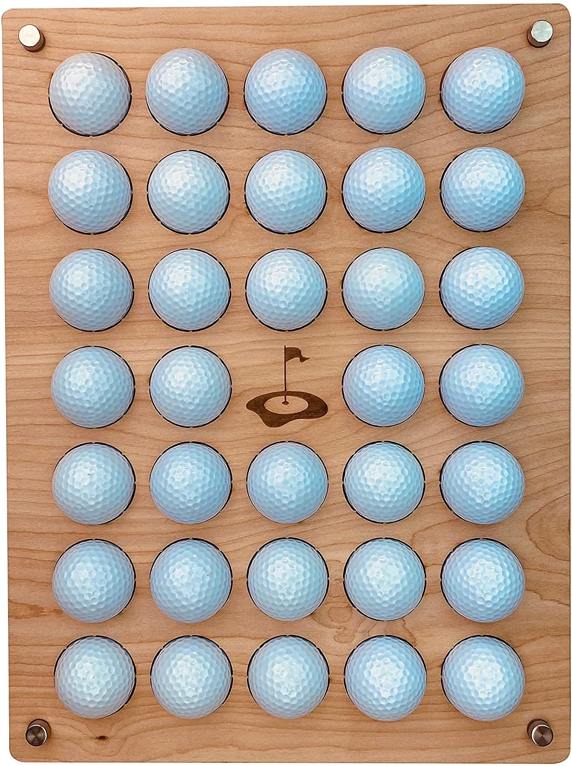 Golf Ball Display Holder, Collector's Case, Small Rectangle