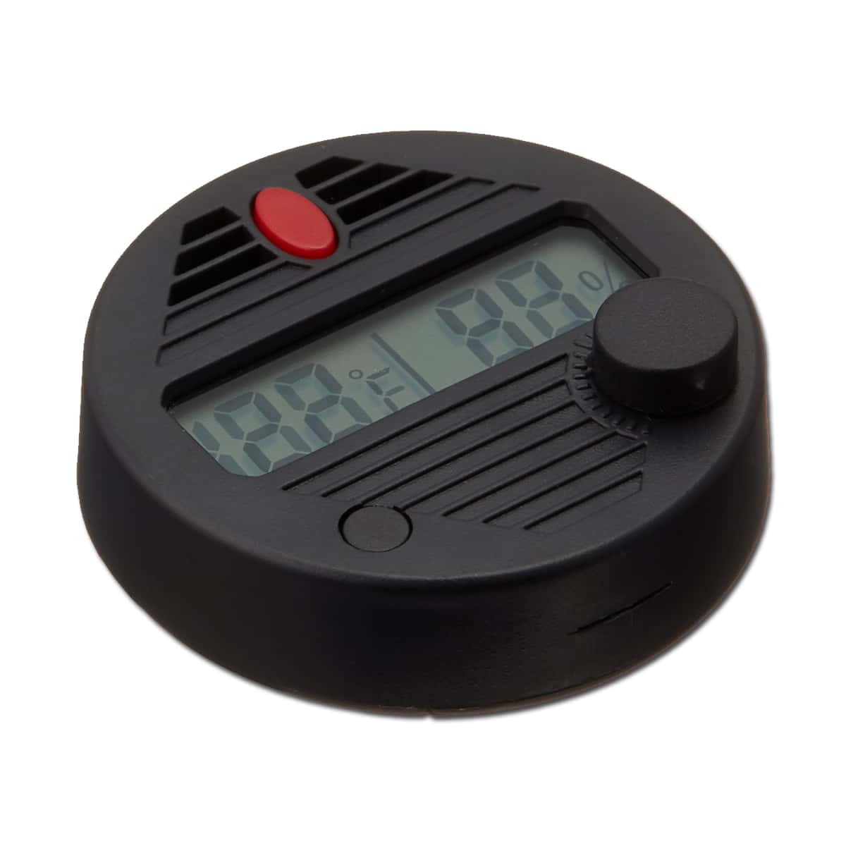 2 Pack Digital Cigar Humidor Hygrometer Thermometer Temperature Round