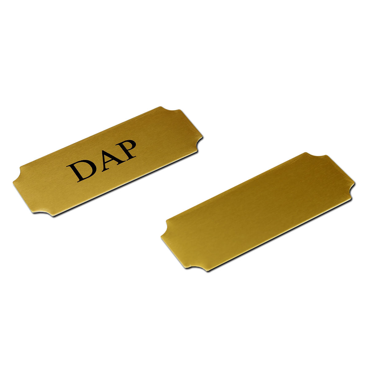 Engraved Brass Name Plate
